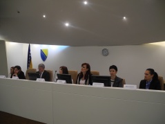17 April 2015 MP Dubravka Filipovski at the GOPAC meeting in Sarajevo